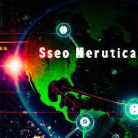  create a picture titled SEO universe. Use seo elements like: google, Microsoft bing, yahoo, google maps, google my business directory, websites, rankings. make it modern and fresh with a darker background